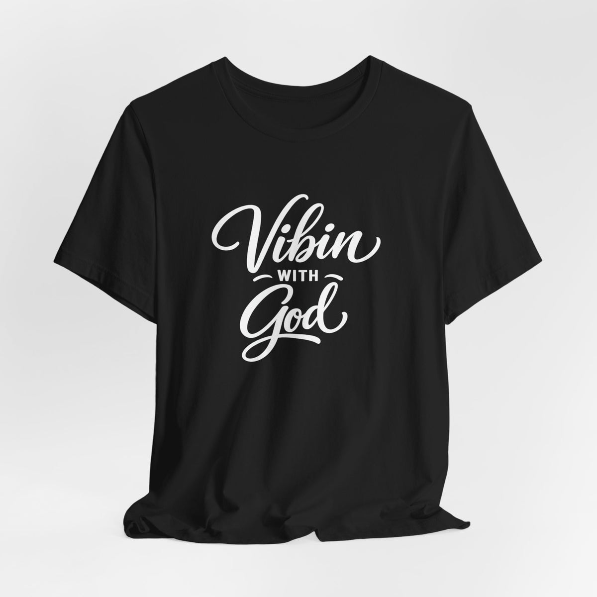 VIBIN WITH GOD SIGNATURE T-SHIRT