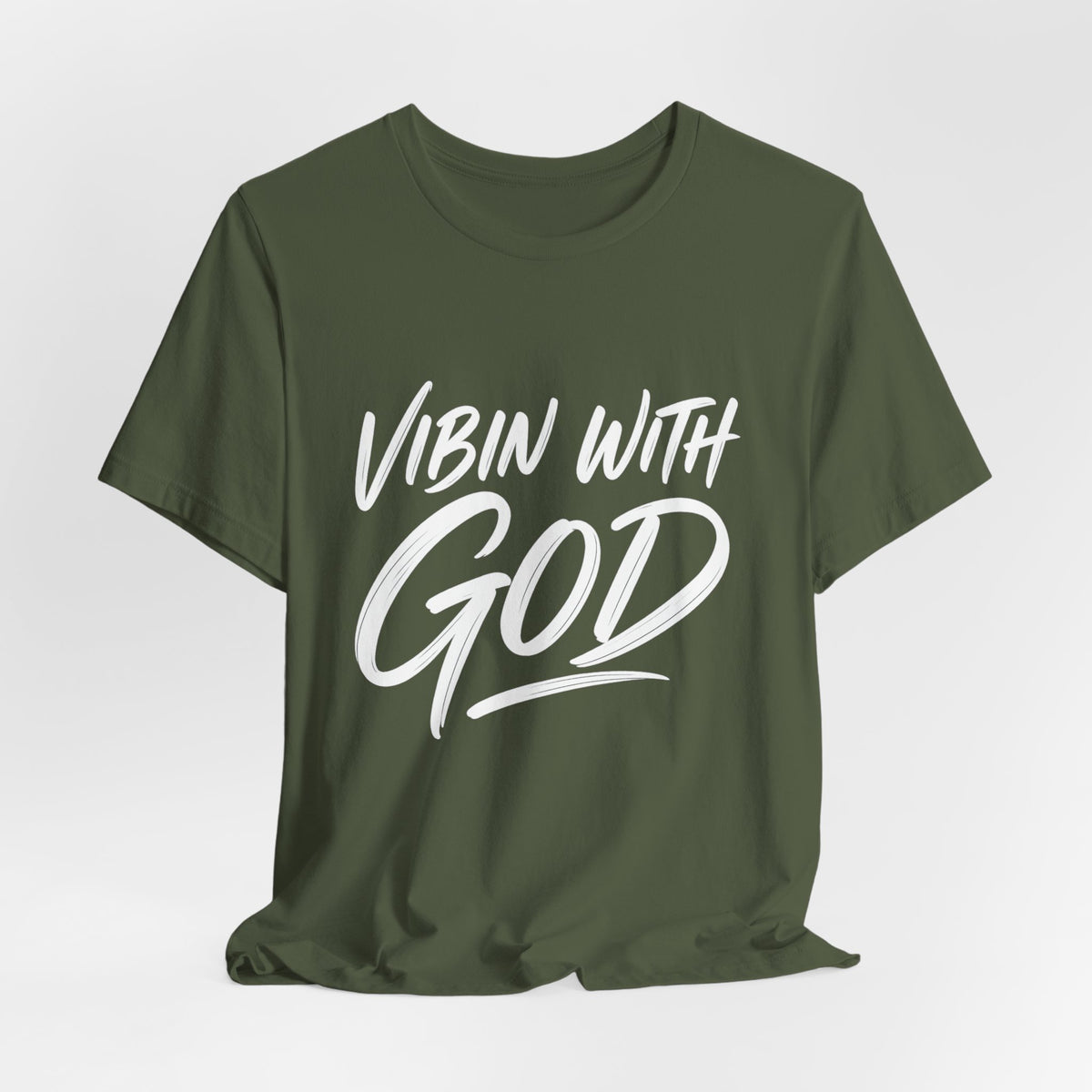 VIBIN WITH GOD CLASSIC T-SHIRT | INSPIRATIONAL TEE