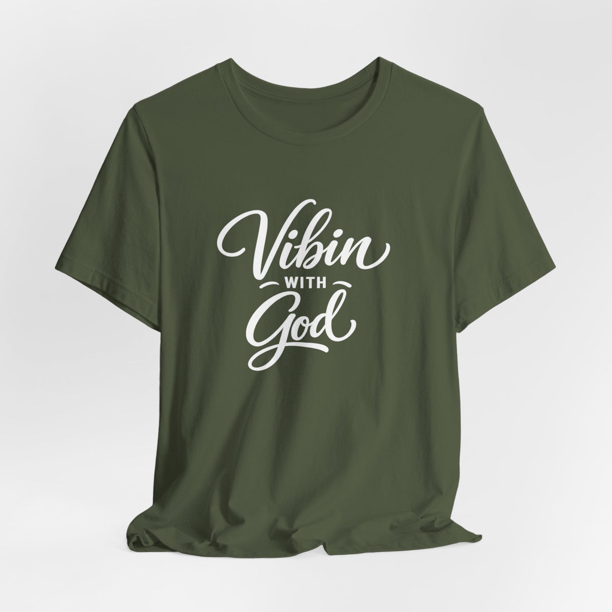 VIBIN WITH GOD SIGNATURE T-SHIRT