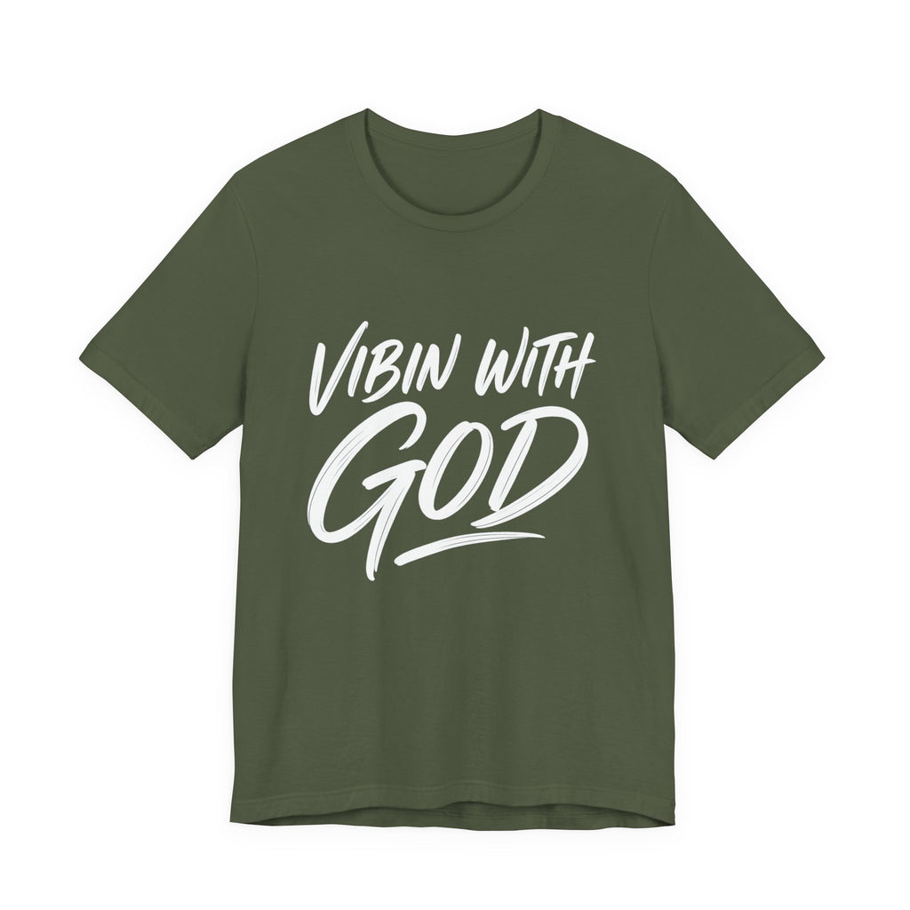 VIBIN WITH GOD CLASSIC T-SHIRT | INSPIRATIONAL TEE